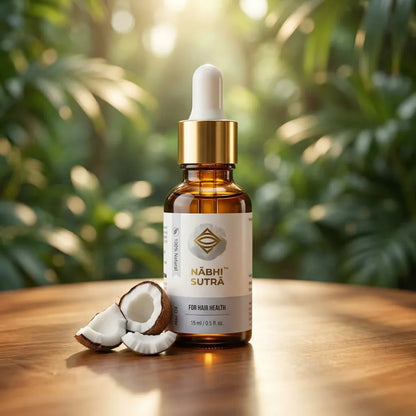 Belly button oil - hair care