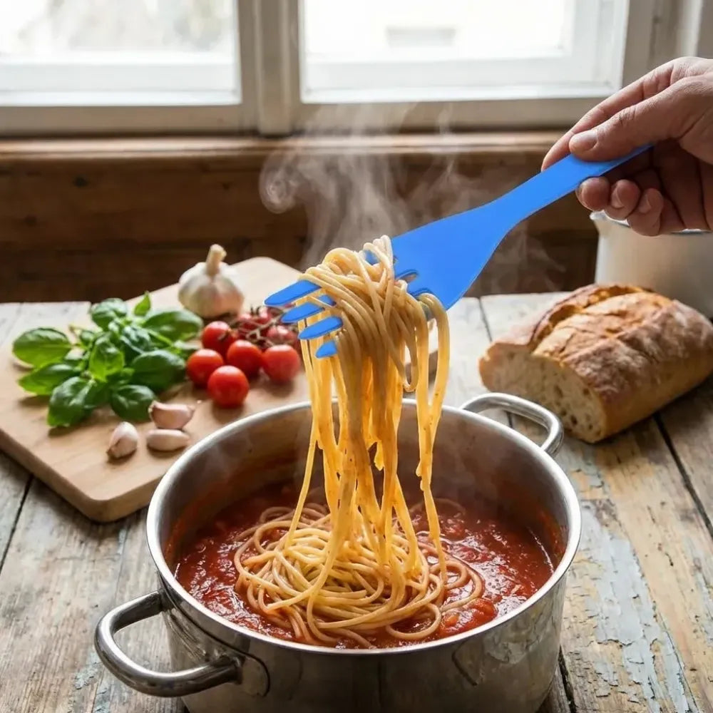 Bendable toddler fork - kitchen tool