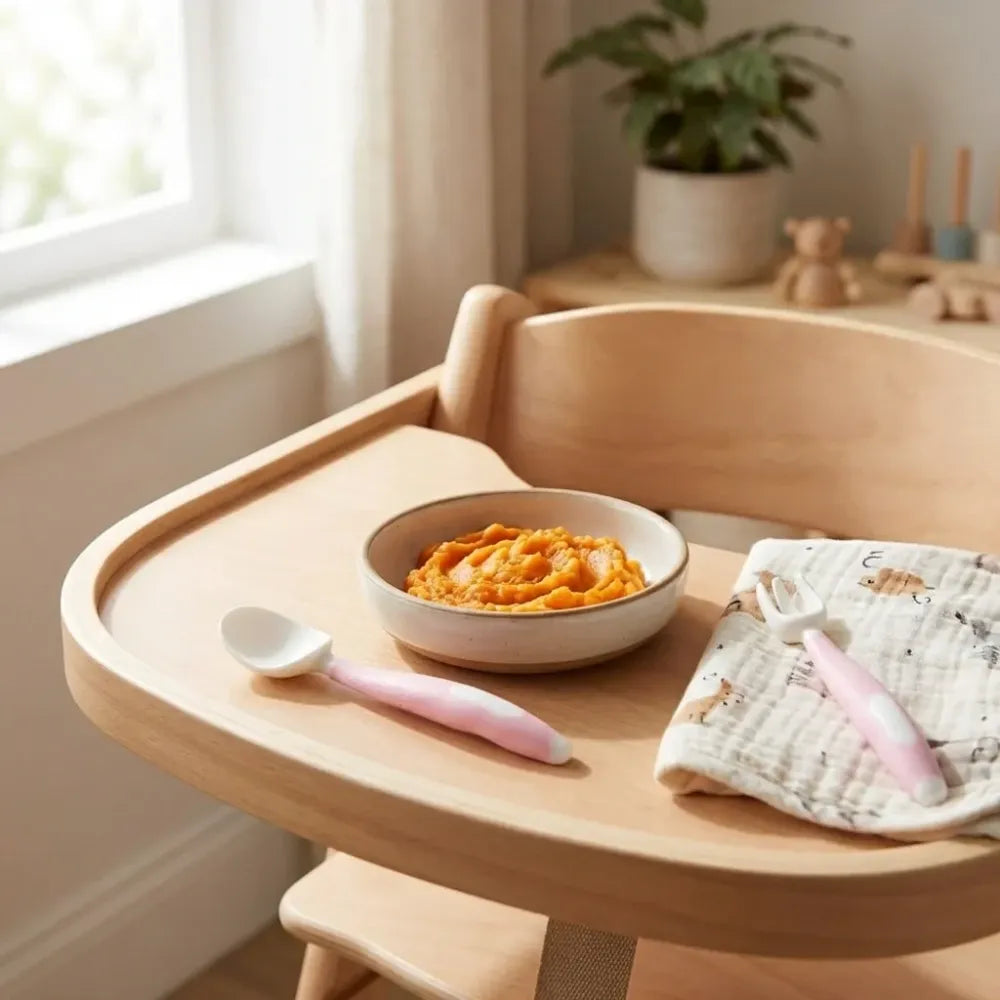 Bendable toddler spoon & fork - home kitchen