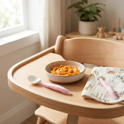 Bendable toddler spoon & fork - home kitchen