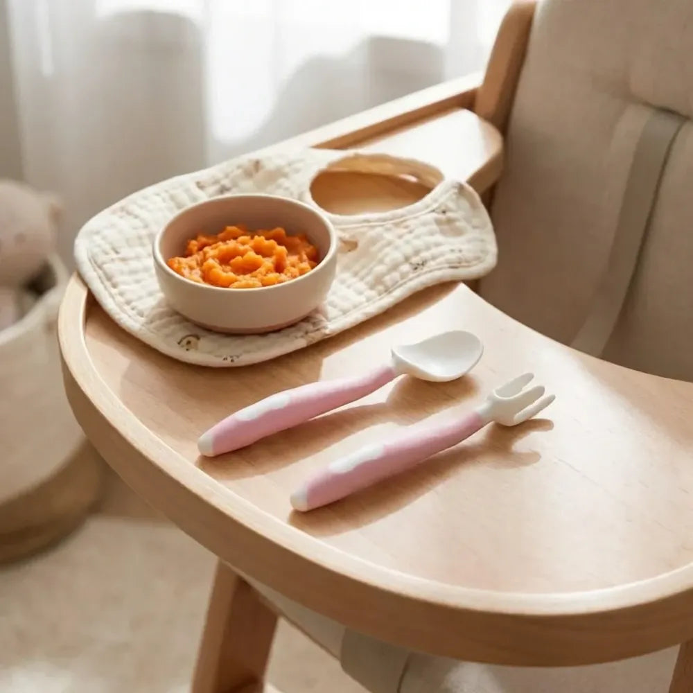 Bendable toddler spoon & fork - home kitchen