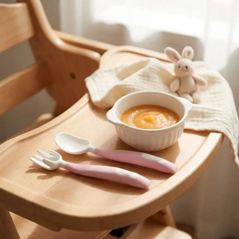 Bendable toddler spoon & fork - home kitchen