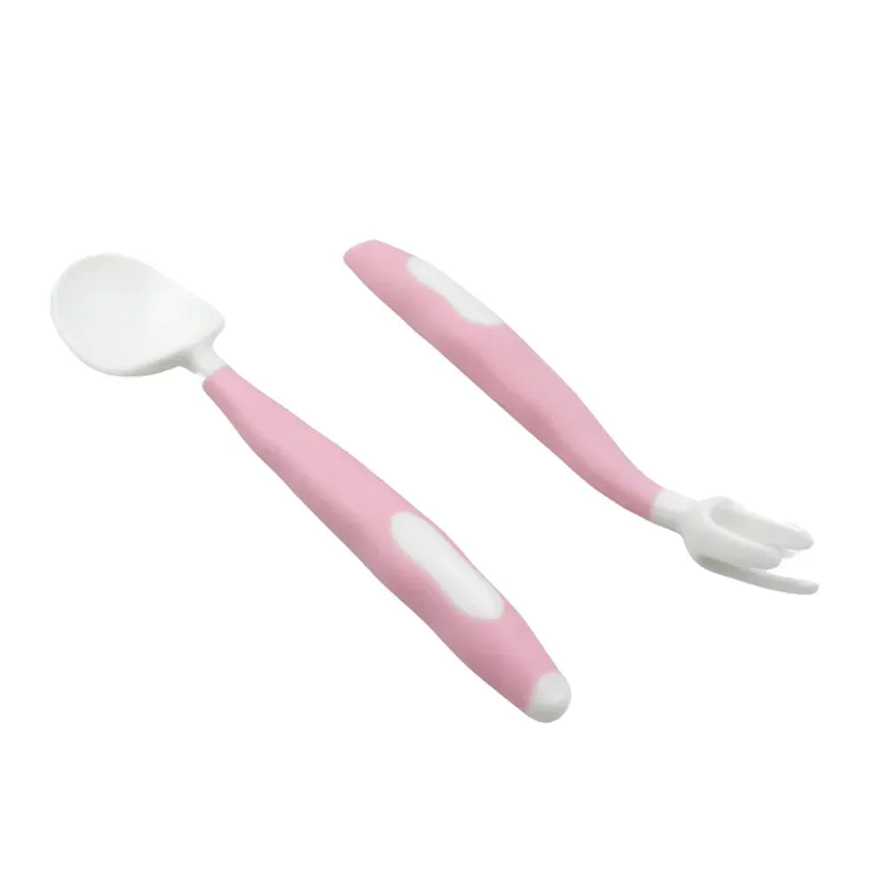 Bendable toddler spoon & fork - home kitchen