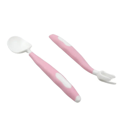 Bendable toddler spoon & fork - home kitchen