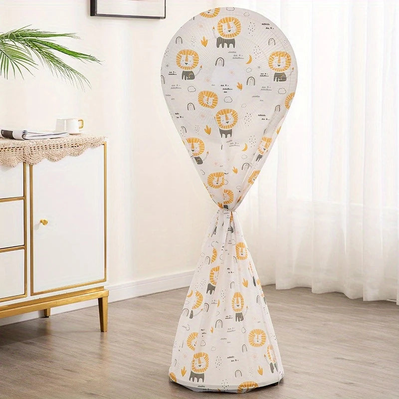 Stylish dustproof fan cover