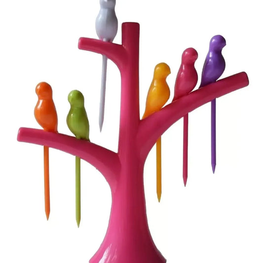 Bird shape fruit forks - home & kitchen