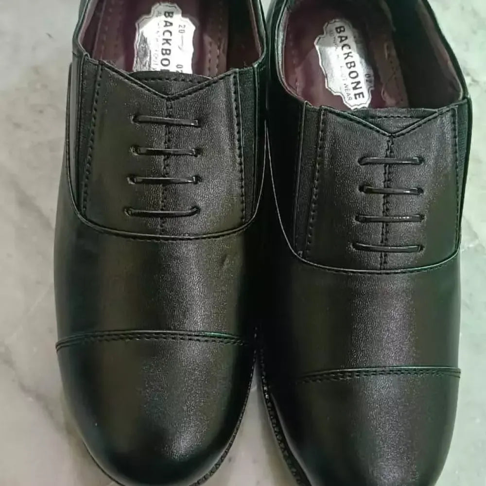 Black formal shoes