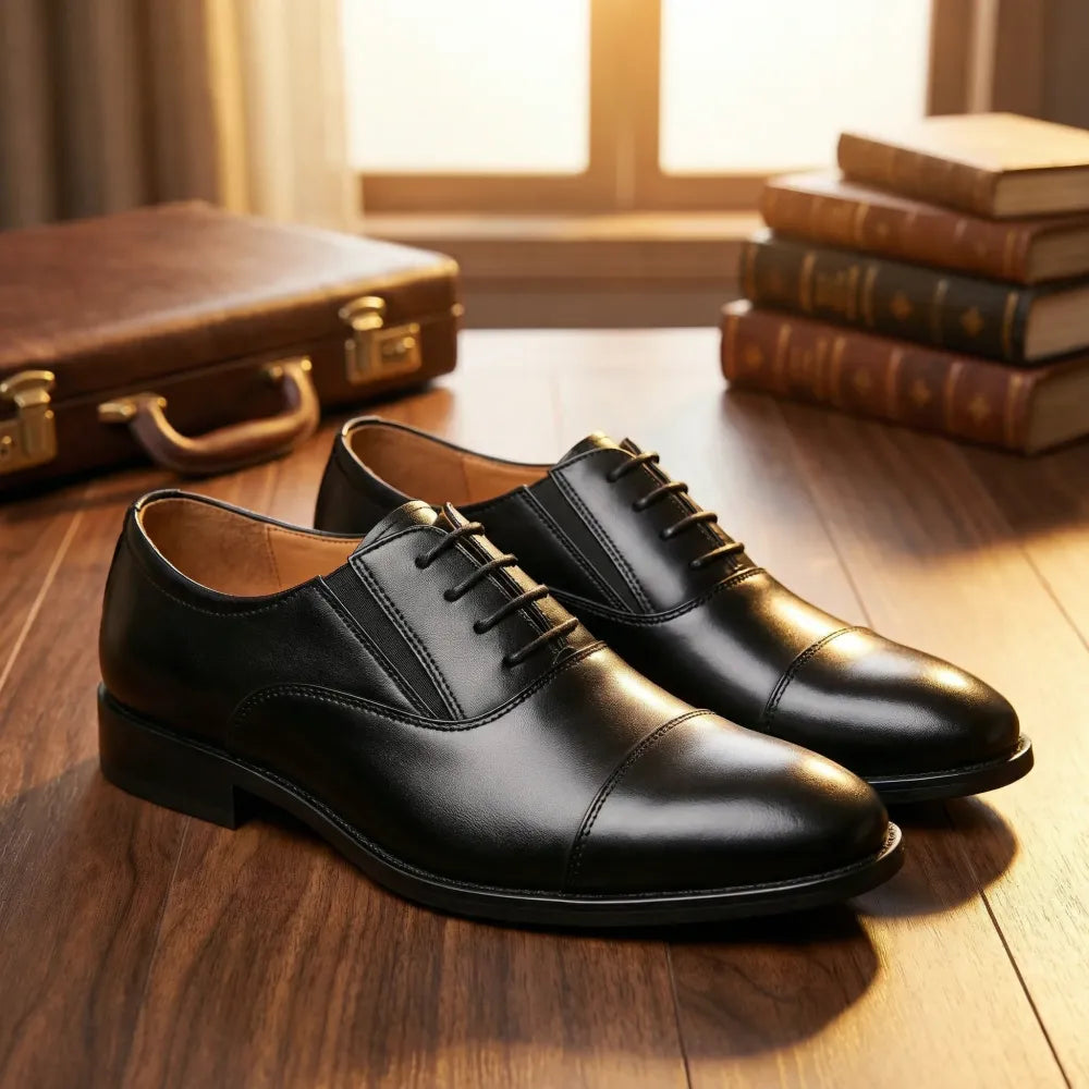Black formal shoes - footwear
