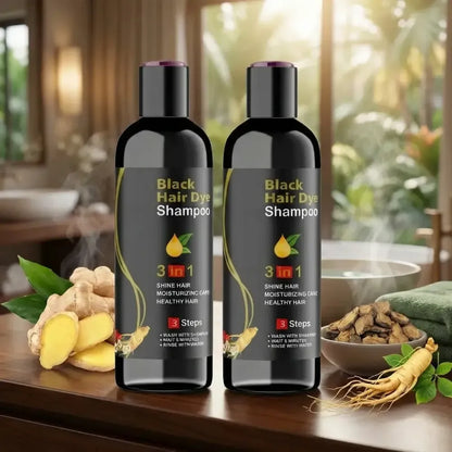 Black hair 3 in 1 shampoo – 100ml (pack of 2)