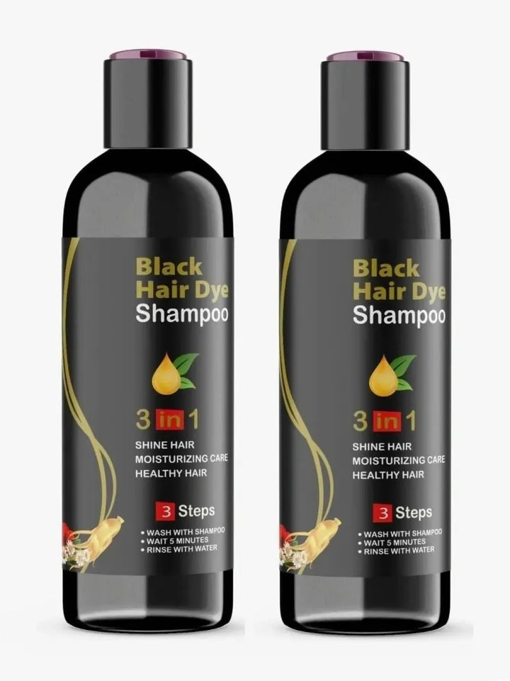 Black Hair 3 in 1 Shampoo – 100ml (Pack of 2)