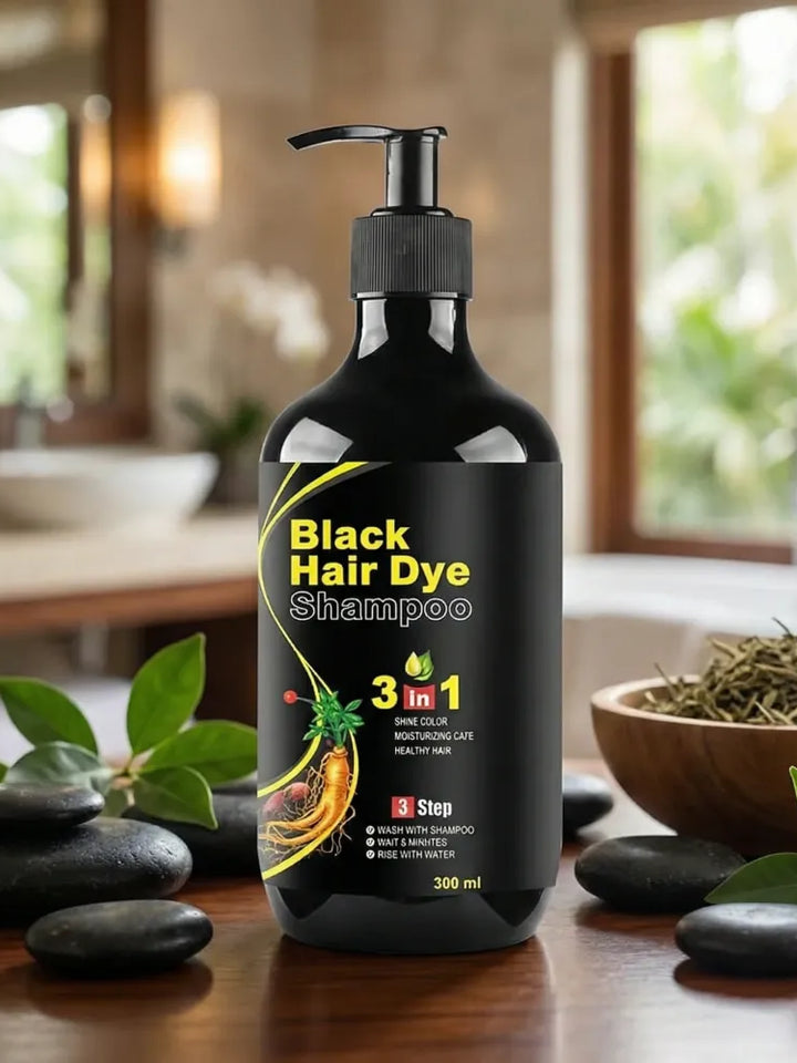 BLOSDREAM 3 in 1 Black Hair Shampoo