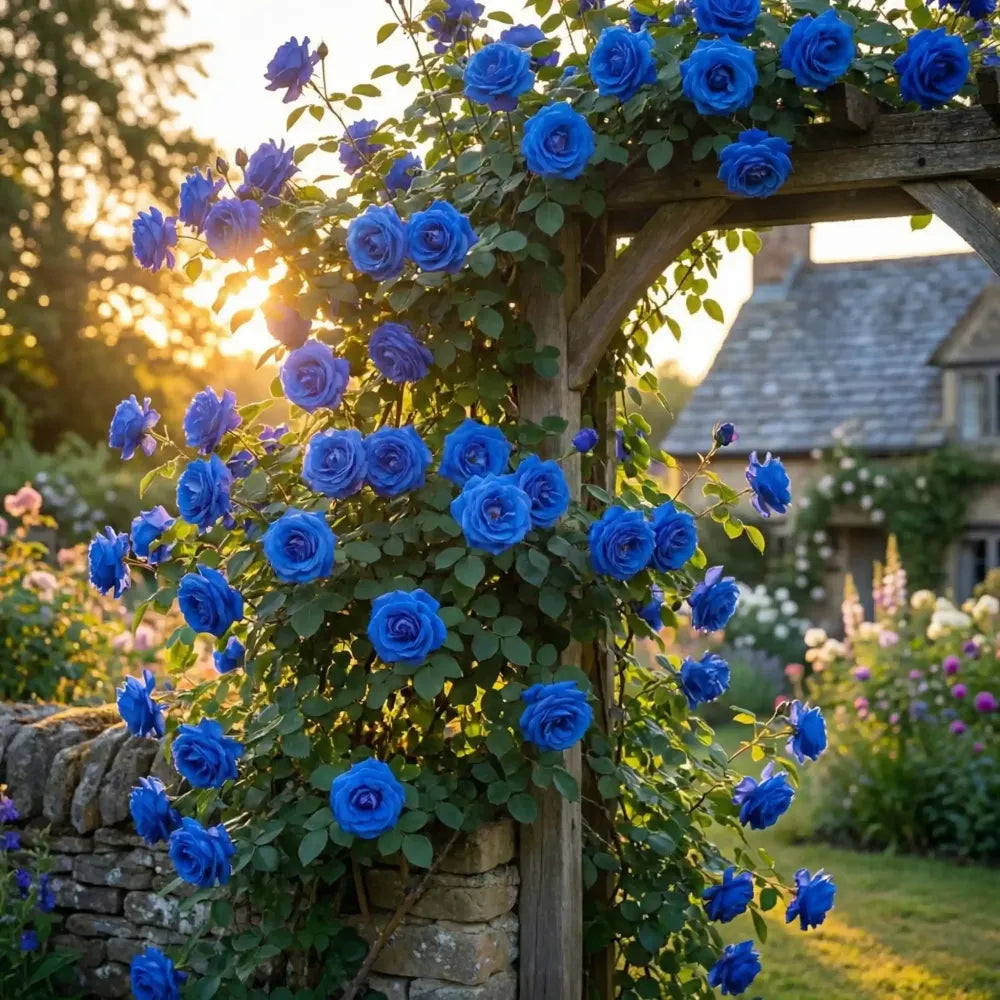 Blue climbing rose seeds
