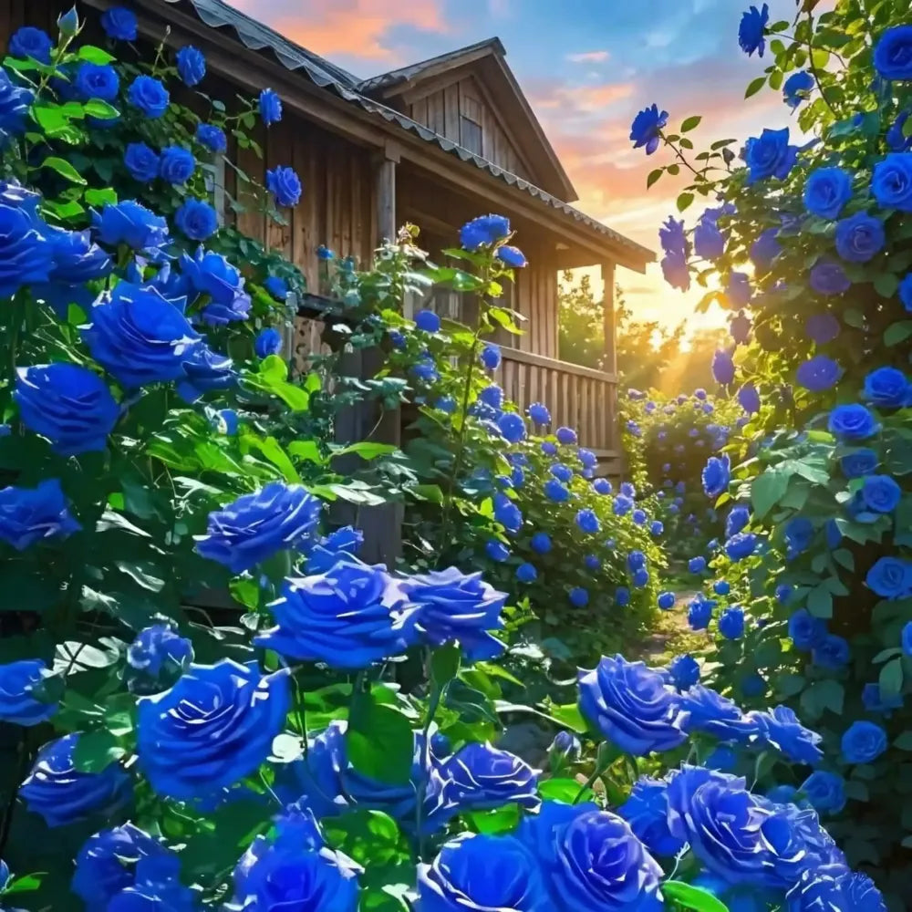 Blue climbing rose seeds