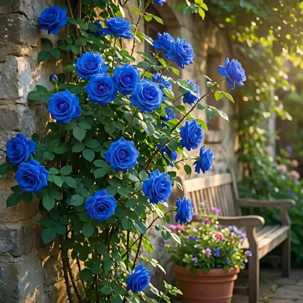 Blue climbing rose seeds