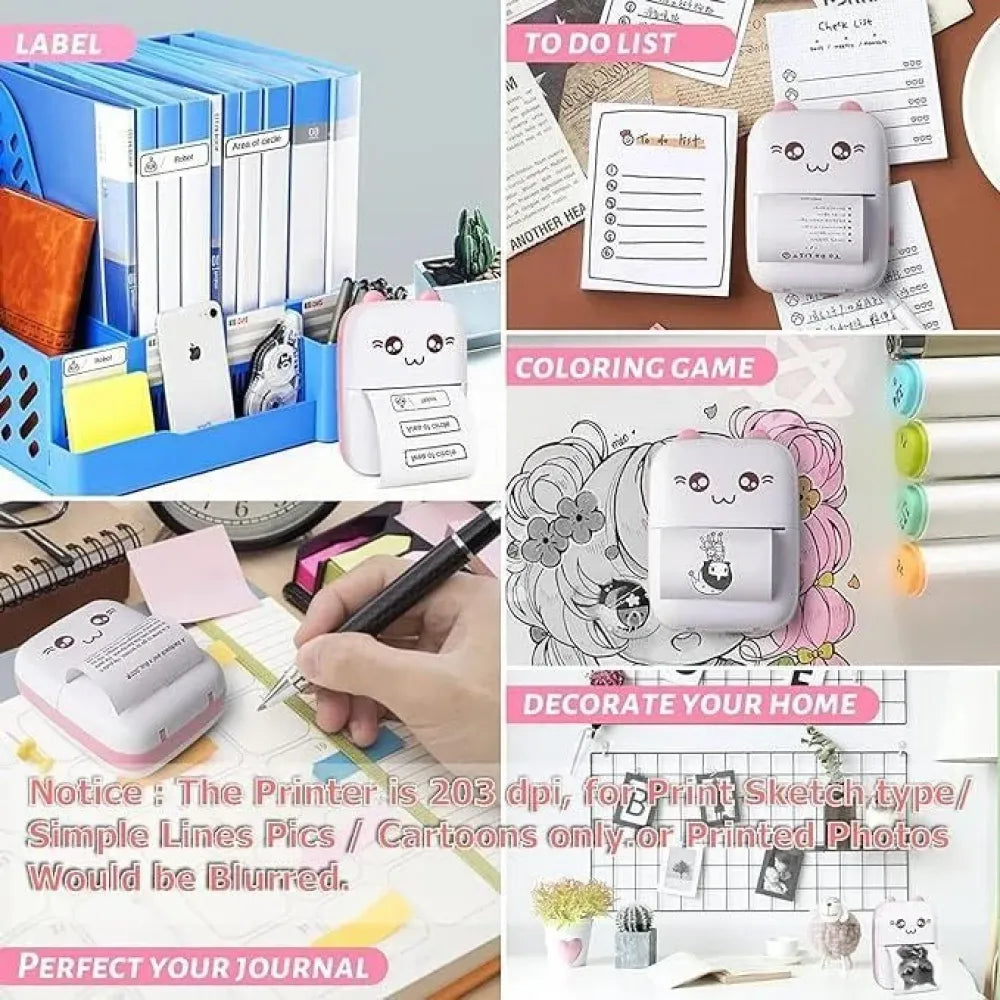 Bluetooth pocket printer – inkless