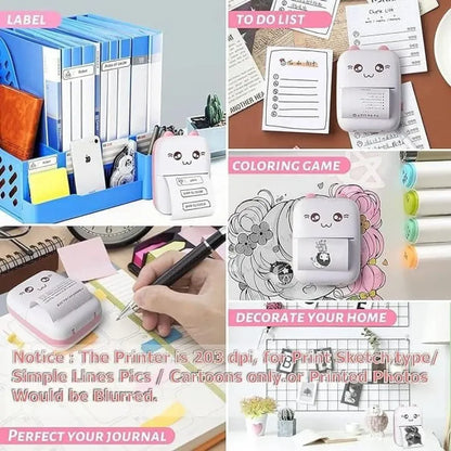 Bluetooth pocket printer – inkless