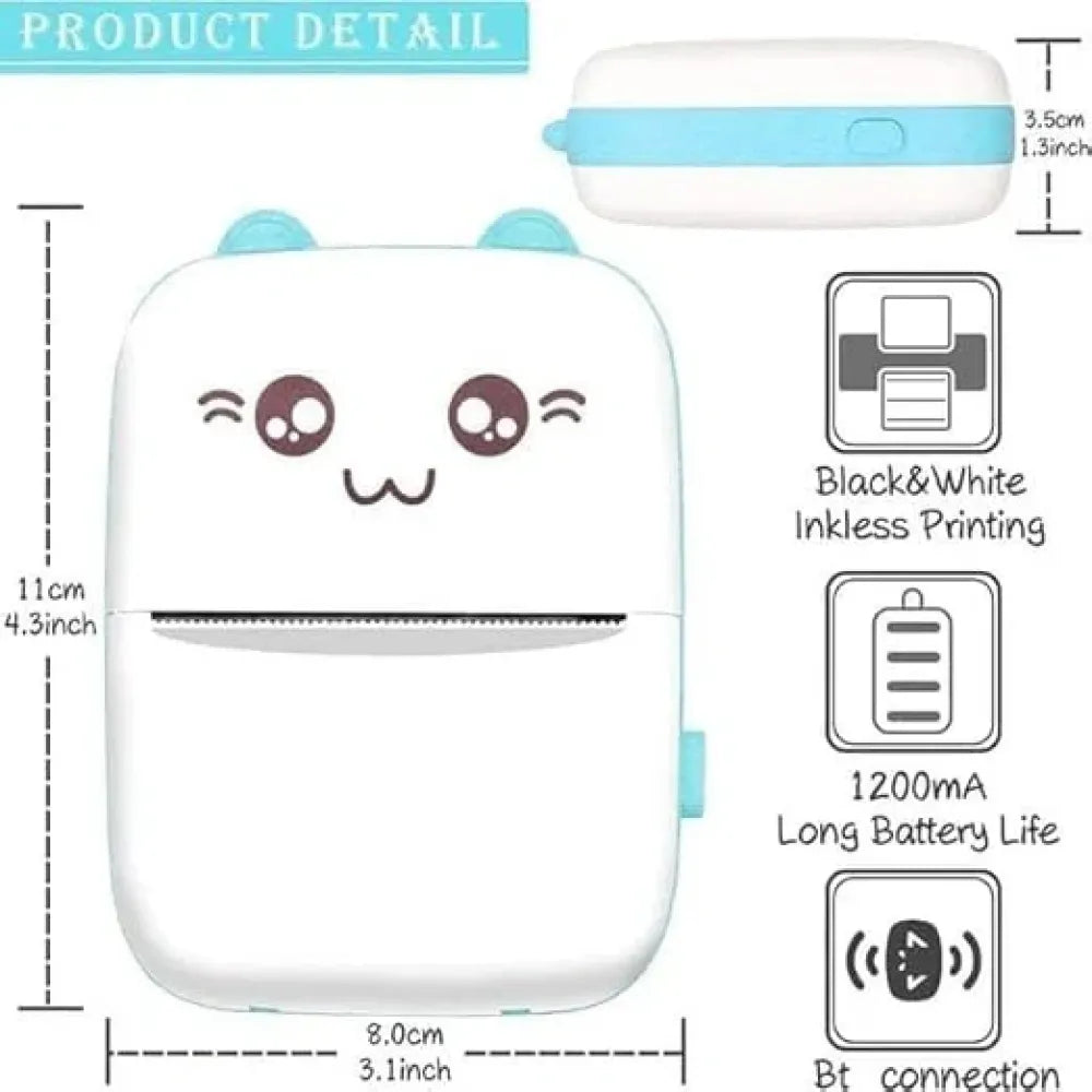 Bluetooth pocket printer – inkless