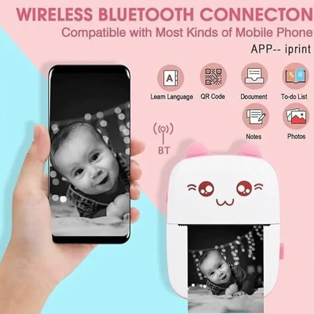 Bluetooth pocket printer – inkless