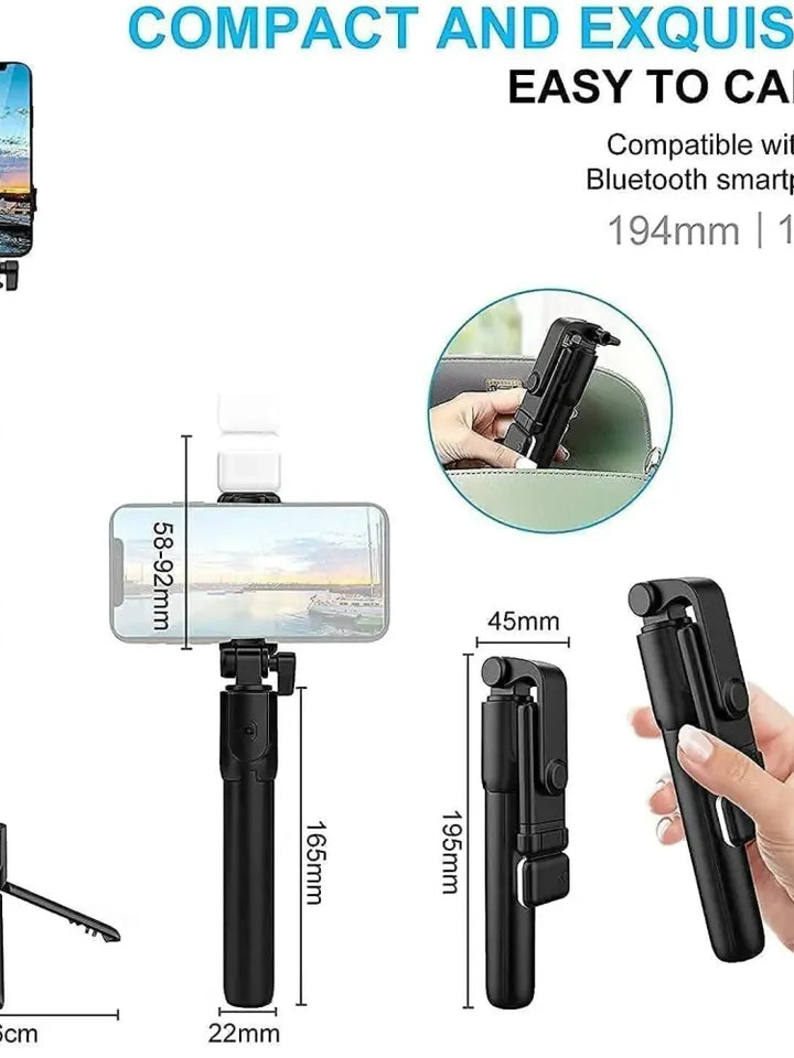 Bluetooth Selfie Stick Tripod