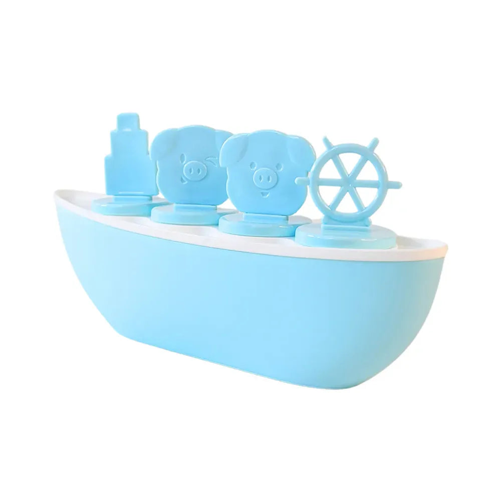 Boat-shaped popsicle mould – 4 cavity - home & kitchen