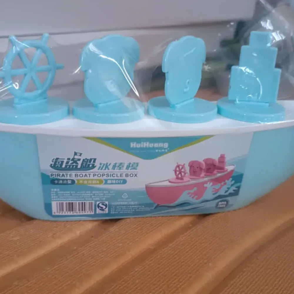 Boat-shaped popsicle mould – 4 cavity - home & kitchen