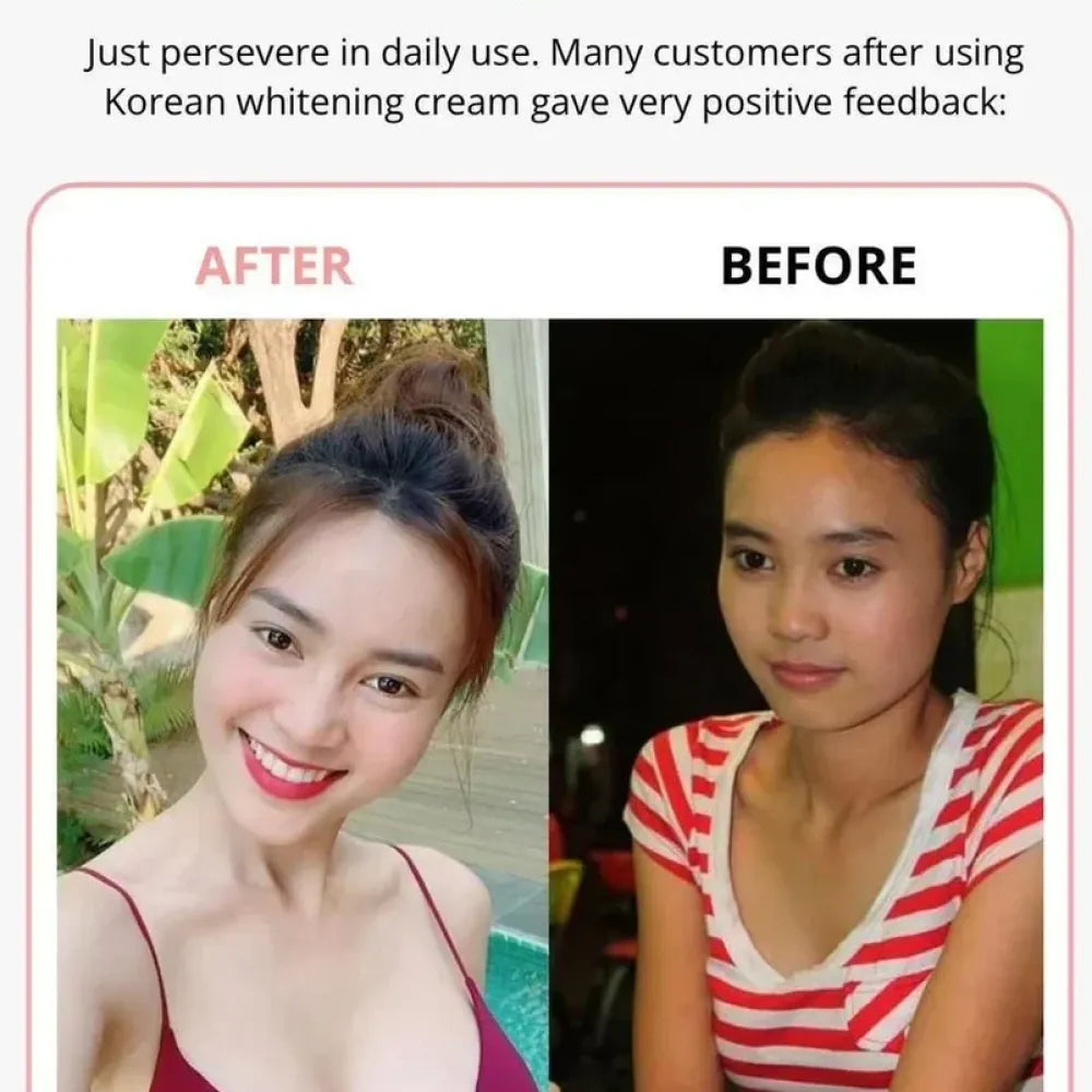 Body wash whitening cream