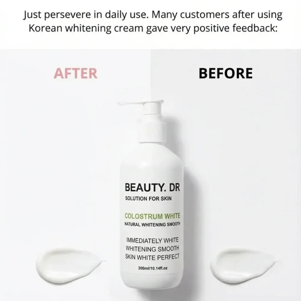 Body wash whitening cream