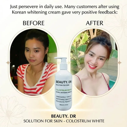 Body wash whitening cream