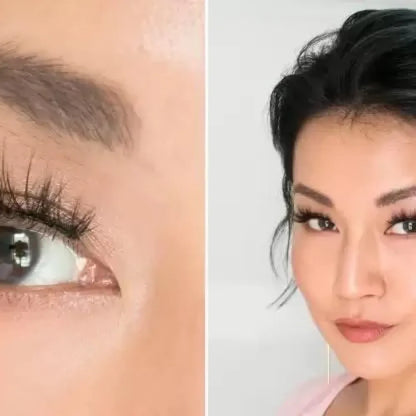 Bonjour 3d eyelashes + nail set