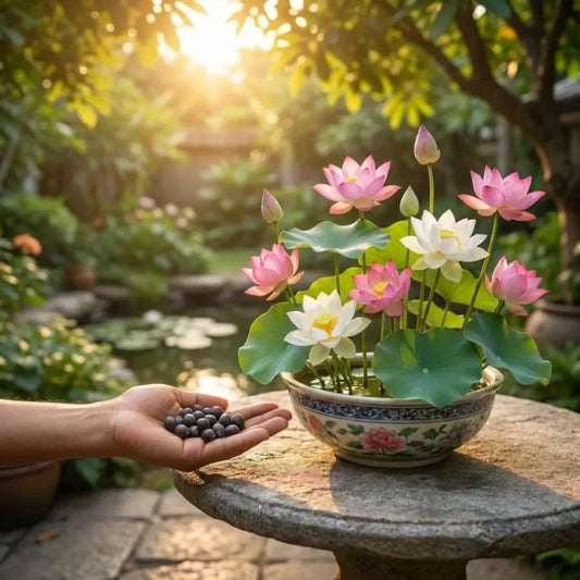 Bonsai lotus flower seeds