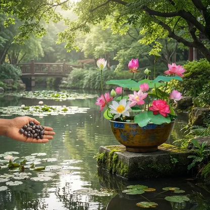 Bonsai lotus flower seeds