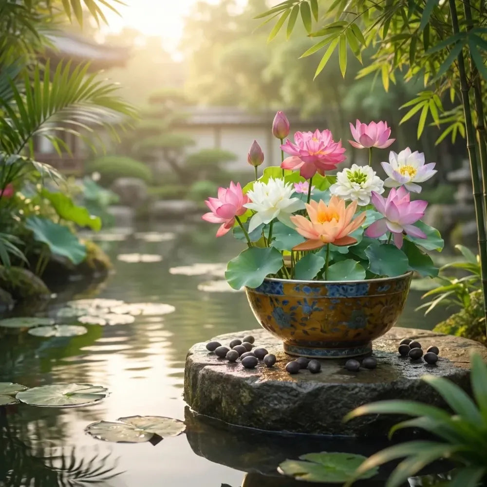 Bonsai lotus flower seeds