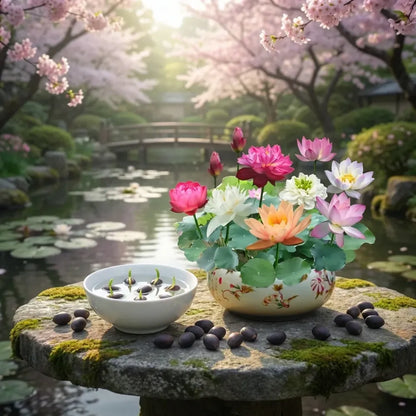 Bonsai lotus flower seeds