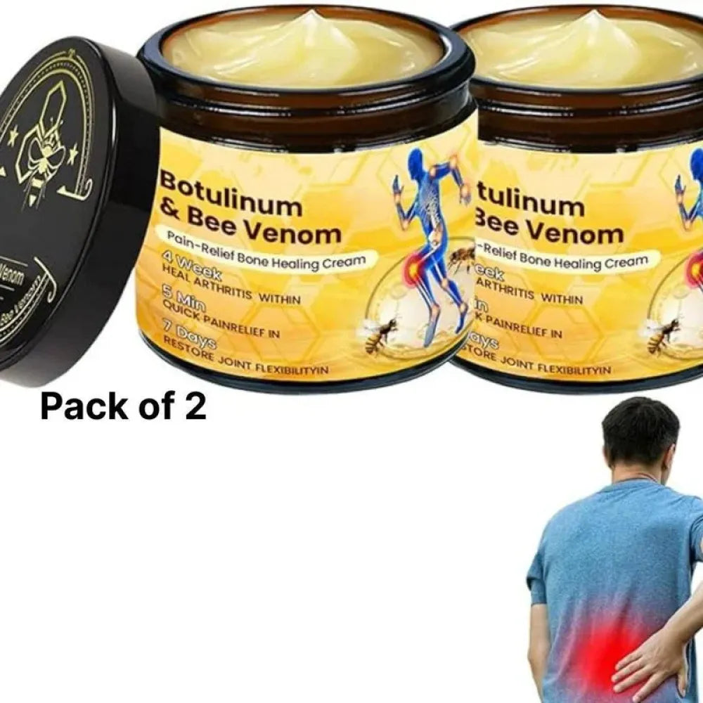 Botulinum toxin and bee venom (pack of 2)