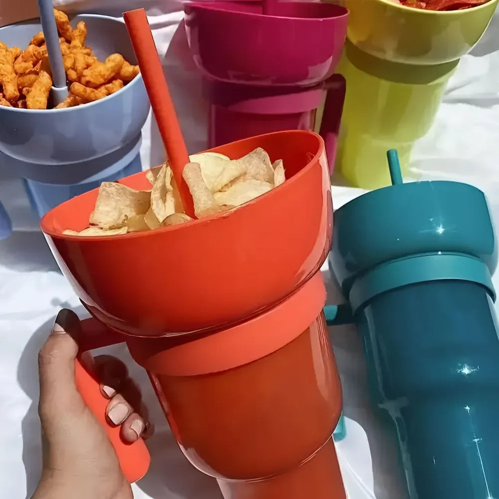 Bpa-free 2 in 1 cup 900ml
