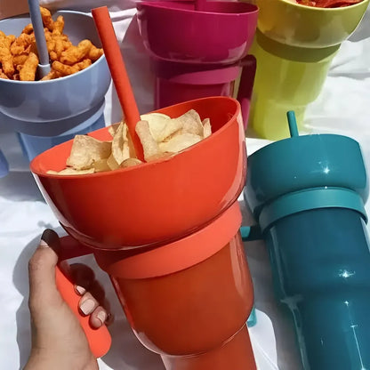 Bpa-free 2 in 1 cup 900ml