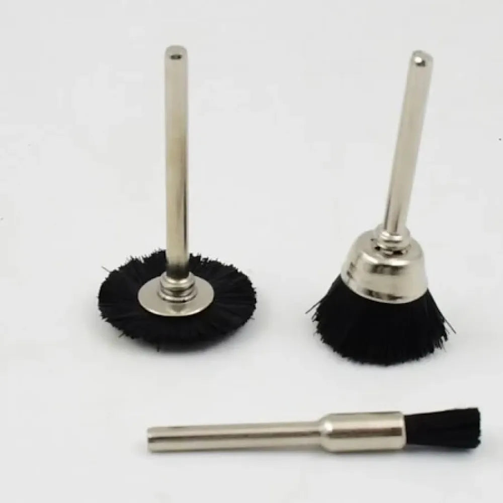 Brass Wire Wheel Set - Hardware