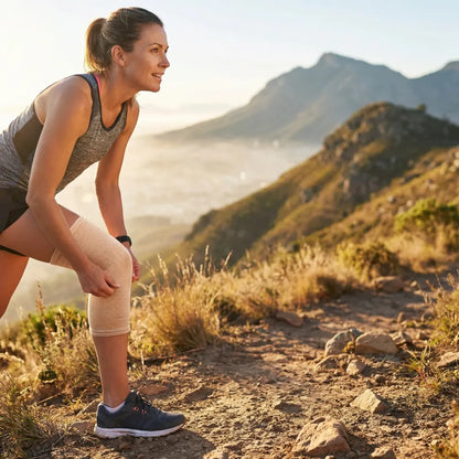 Breathable knee support cap - health care