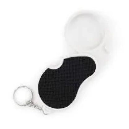 Bright led folding magnifier - office