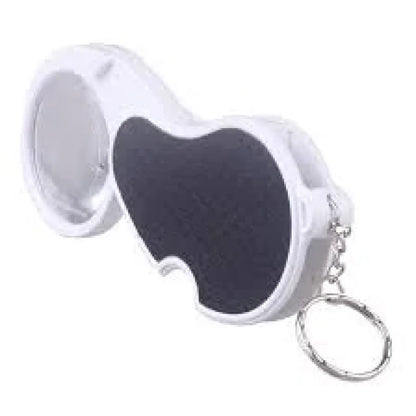 Bright led folding magnifier - office