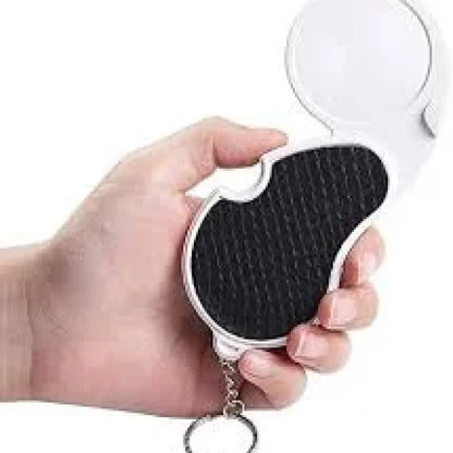 Bright led folding magnifier - office
