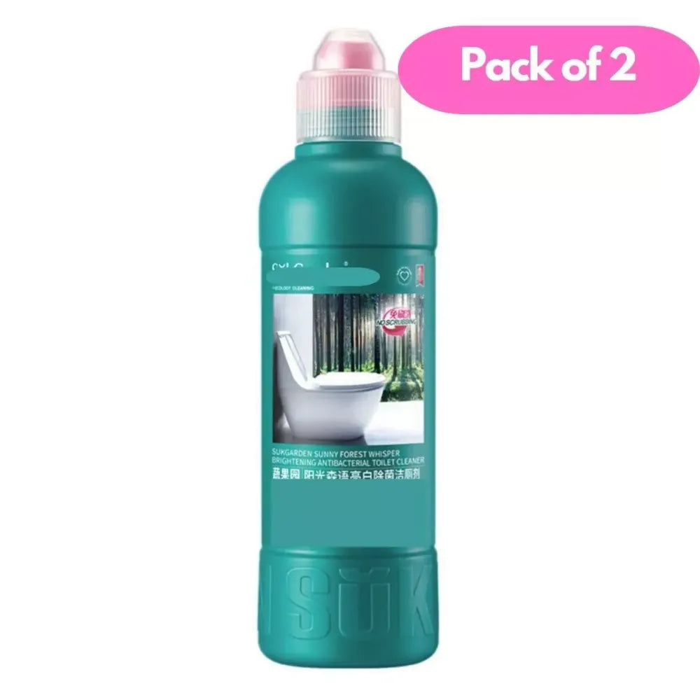 Brightening antibacterial toilet cleaner