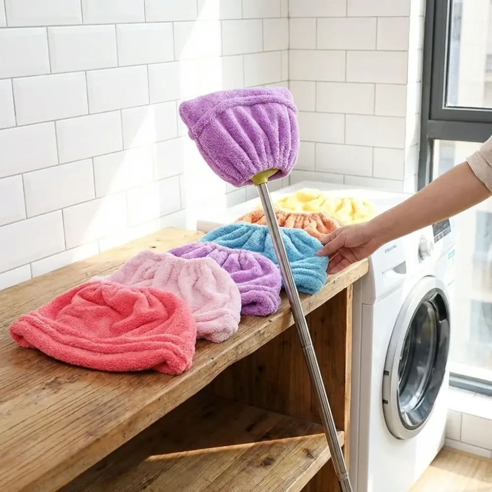 Broom covered dust mop - home essentials