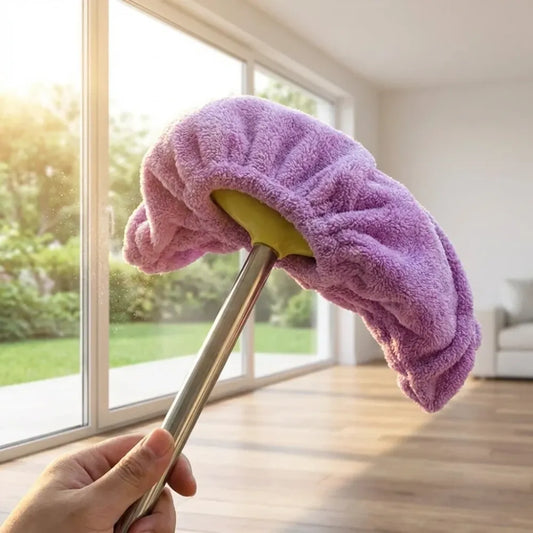 Broom covered dust mop - home essentials