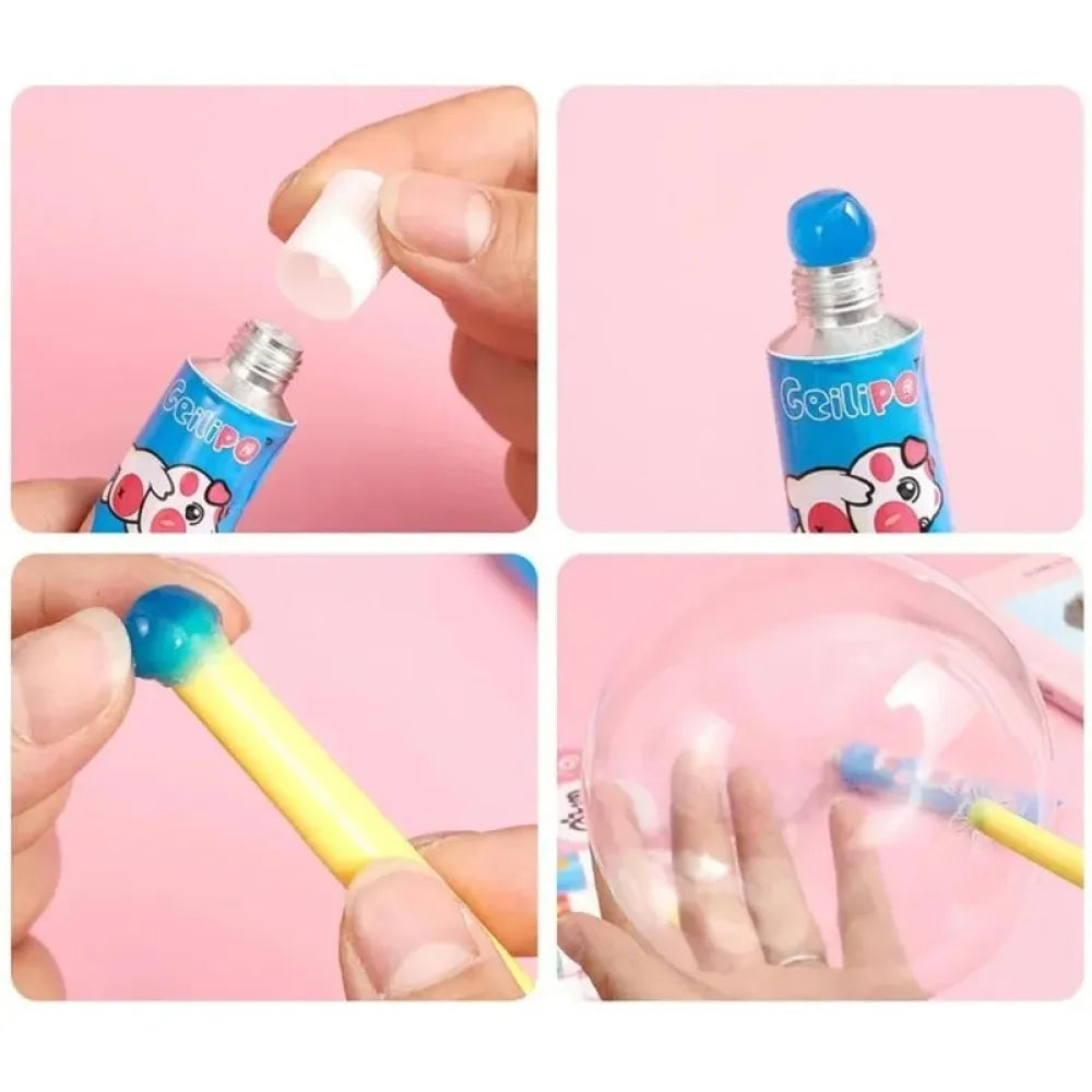 Bubble balloon fun tubes