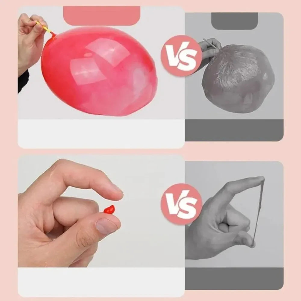 Bubble balloon fun tubes