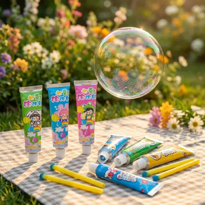 Bubble balloon fun tubes