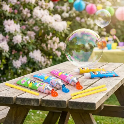 Bubble balloon fun tubes