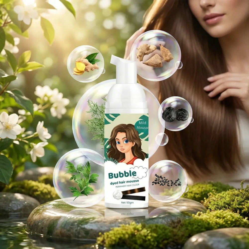 Bubble hair color mousse - potential heroes