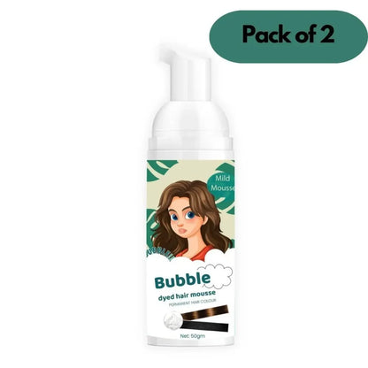 Bubble hair color mousse - potential heroes